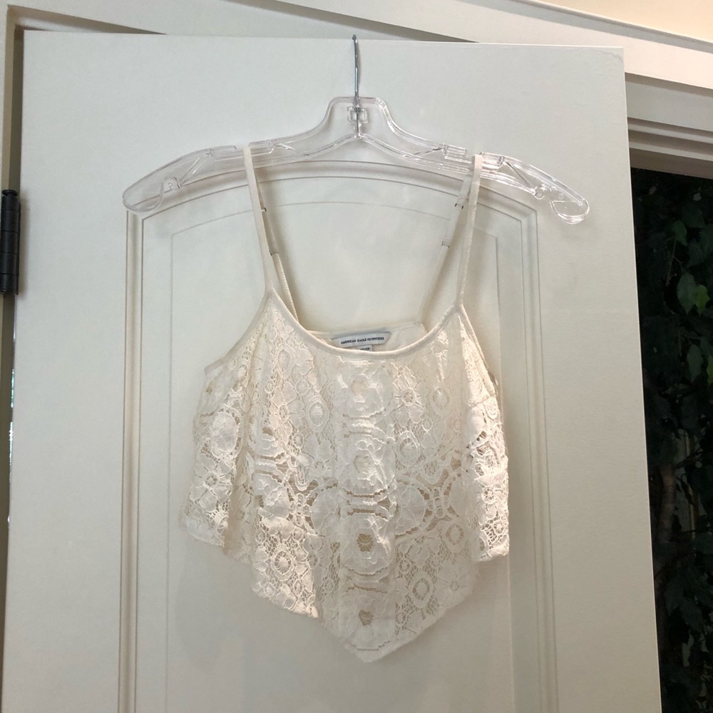 American Eagle Lace Crop Top